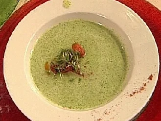 Garten-Kressesuppe mit Chorizo - Rezept