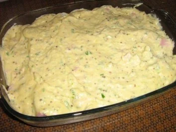 Überbackener Blumenkohl an Eiern serviert - Rezept - Bild Nr. 5