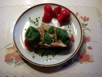 Rezept: Hänhnchenbrust - Paprika - Schnitte Hänhnchenbrust - Paprika - Schnitte - Rezept