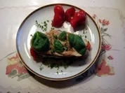 Hänhnchenbrust - Paprika - Schnitte - Rezept