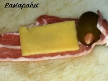 Antipasti - Oliven im Speckmantel - Rezept - Bild Nr. 2