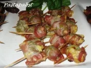 Antipasti - Oliven im Speckmantel - Rezept