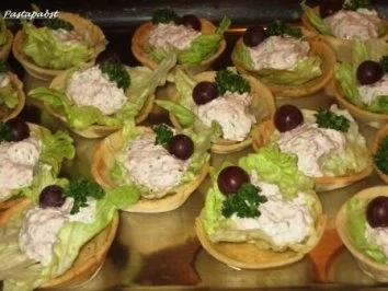 Rezept: Croustades mit Truthahnschinkencreme Bild Nr. 2 Croustades mit Truthahnschinkencreme - Rezept - Bild Nr. 2