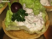 Croustades mit Truthahnschinkencreme - Rezept