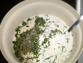 Rezept: Champignon - Puffer mit Kräuterquark Bild Nr. 2 Champignon - Puffer mit Kräuterquark - Rezept - Bild Nr. 2