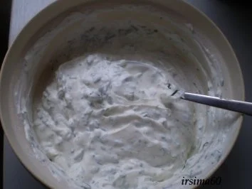 Rezept: Champignon - Puffer mit Kräuterquark Bild Nr. 3 Champignon - Puffer mit Kräuterquark - Rezept - Bild Nr. 3