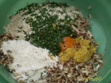 Rezept: Champignon - Puffer mit Kräuterquark Bild Nr. 6 Champignon - Puffer mit Kräuterquark - Rezept - Bild Nr. 6