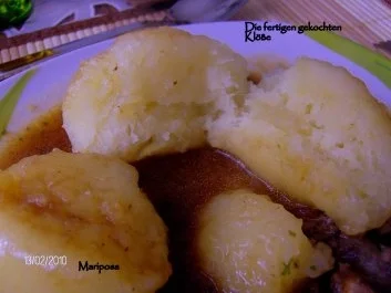 Rezept: Kartoffelknödel selbstgemacht, nach meiner Art Kartoffelknödel selbstgemacht, nach meiner Art - Rezept
