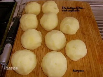 Rezept: Kartoffelknödel selbstgemacht, nach meiner Art Bild Nr. 10 Kartoffelknödel selbstgemacht, nach meiner Art - Rezept - Bild Nr. 10