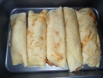 Rezept: gefüllte Pfannkuchen überbacken Bild Nr. 4 gefüllte Pfannkuchen überbacken - Rezept - Bild Nr. 4