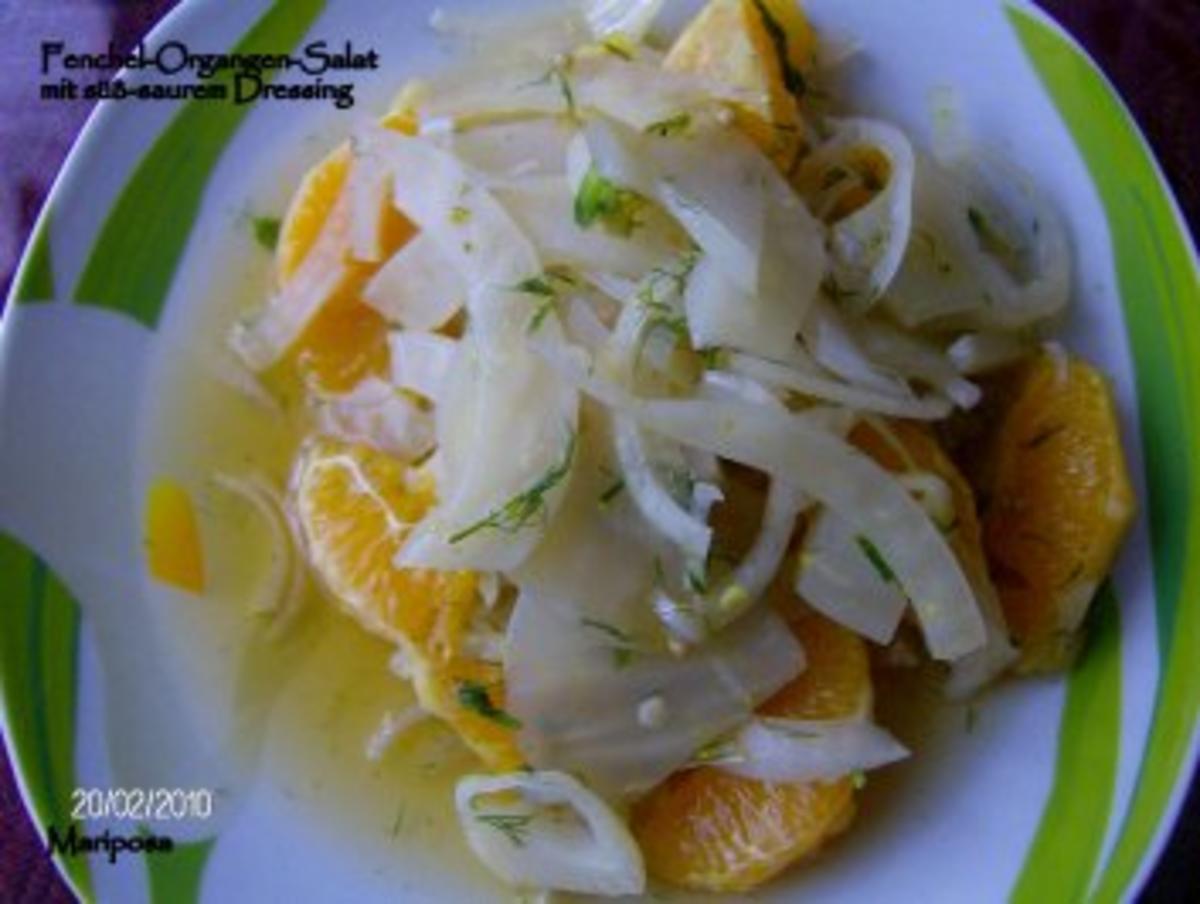 Fenchel-Orangen-Salat mit Süß-Sauer-Marinade - Rezept - Bild Nr. 2