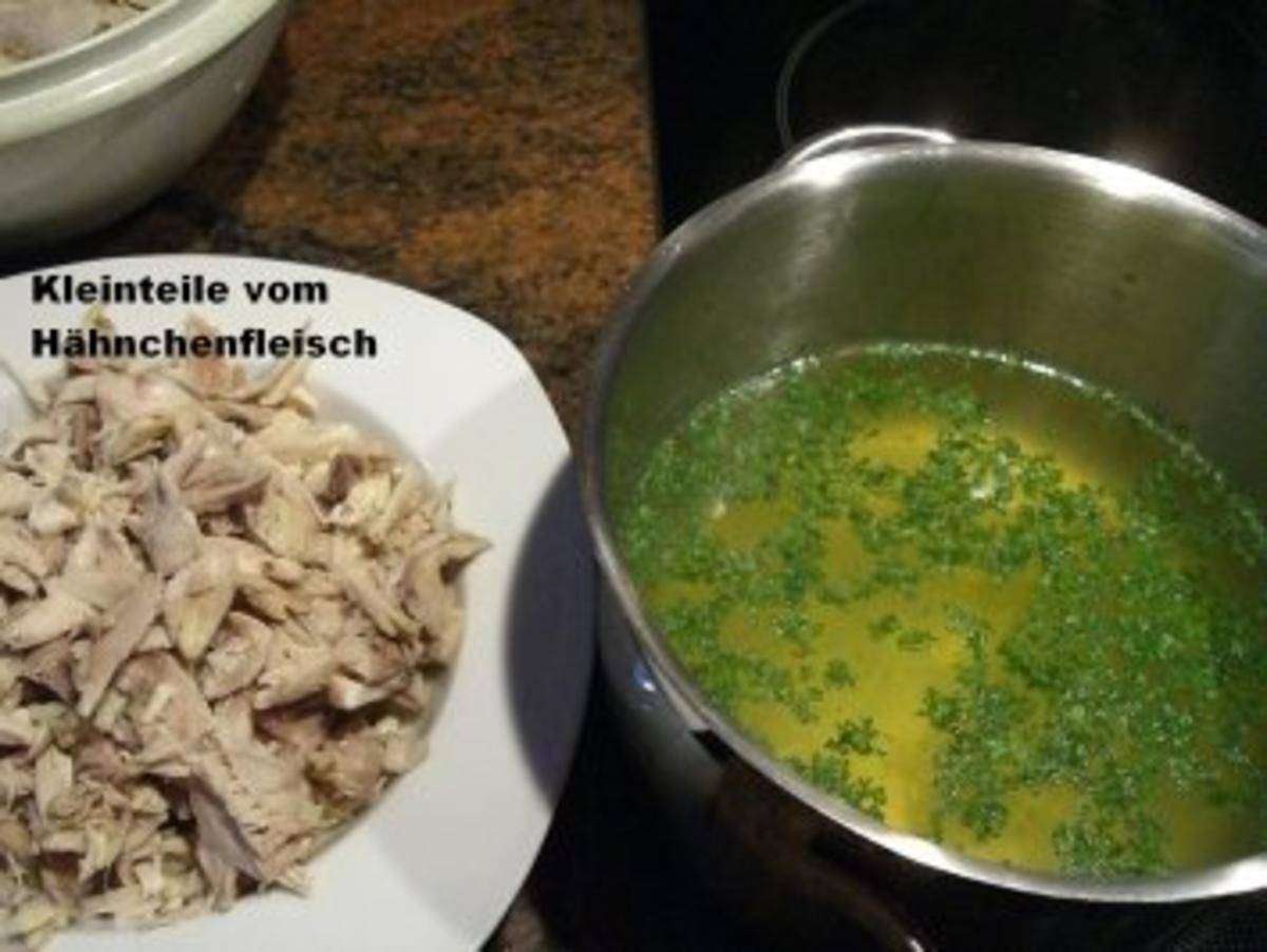 Suppe:   HÜHNERBRUEHE - Rezept - Bild Nr. 3