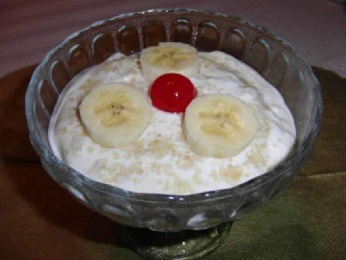 BANANEN - QUARKSPEISE - Rezept