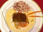 Rezept: Zander in Lavendel-Kruste auf Fenchel und Sellerie an Zitronenhollandaise Bild Nr. 25 Zander in Lavendel-Kruste auf Fenchel und Sellerie an Zitronenhollandaise - Rezept - Bild Nr. 25