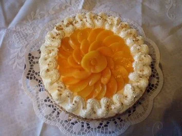 Rezept: Pfirsich- Proseccotorte Pfirsich- Proseccotorte - Rezept