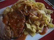 Rollbraten im Bratschlauch - Rezept