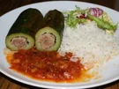 Rezept: Gefüllte Zucchini Gefüllte Zucchini - Rezept