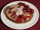 Omas Pfannkuchen mit Kirschen - Rezept