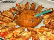 Gemüsesticks in Filoteig - Rezept