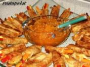 Gemüsesticks in Filoteig - Rezept