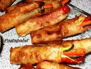 Rezept: Gemüsesticks in Filoteig Bild Nr. 11 Gemüsesticks in Filoteig - Rezept - Bild Nr. 11