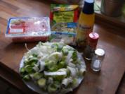 Käsehackfleischsuppe mit Porree - Rezept