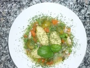 Rezept: Grießnockensuppe Grießnockensuppe - Rezept