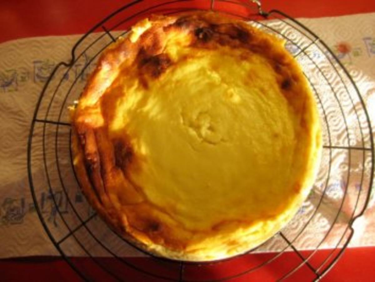 Bilder für Quark - Frischkäse - Kuchen ohne Boden - Rezept