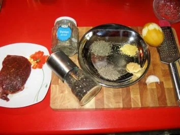 Zitronen-Knoblauch-Steak - Rezept - Bild Nr. 4