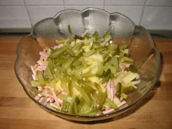 Rezept: Wurstsalat Bild Nr. 3 Wurstsalat - Rezept - Bild Nr. 3