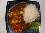 Geflügel : -Pikante China-Hühnerbrustpfanne- - Rezept