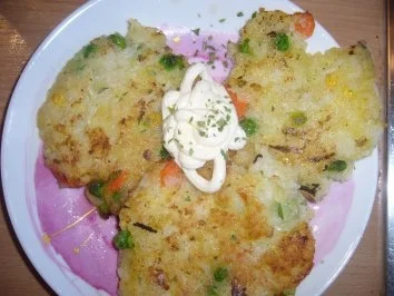 schnelle Gemüsepuffer - Rezept