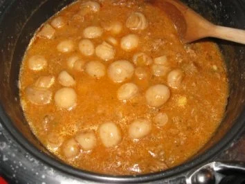 Hack-Champignoncremesoße mit Tortiglioni - Rezept - Bild Nr. 7