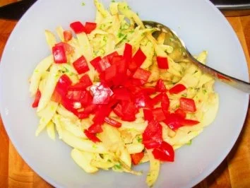 Rezept: Kartoffel-Ei-Paprika Rösti Bild Nr. 4 Kartoffel-Ei-Paprika Rösti - Rezept - Bild Nr. 4