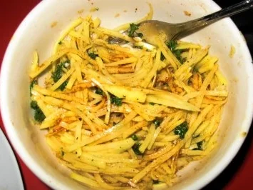 Rezept: Kartoffel-Ei-Paprika Rösti Bild Nr. 3 Kartoffel-Ei-Paprika Rösti - Rezept - Bild Nr. 3