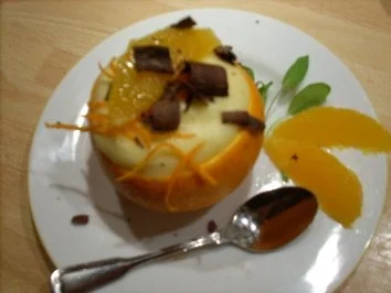 Orangencreme in der Schale - Rezept - Bild Nr. 2