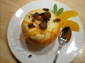 Orangencreme in der Schale - Rezept - Bild Nr. 3