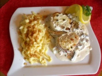 Schweinemedaillons "Laszlo" an Salatcreation - Rezept