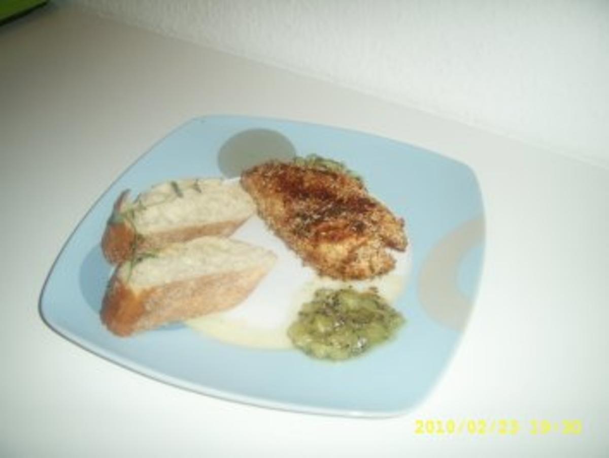 Bilder für Kokos - Hähnchenfilet mit Kiwi - Chutney - Rezept