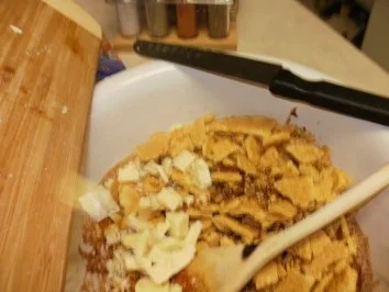 Rezept: Schokolate-Echt Amerikanisch- Reiche Schokolade Biscuit Scheiben - Kein backen - einfach lecker - Ich mache das fuer ein Geburtstag Geschenk Bild Nr. 4 Schokolate-Echt Amerikanisch- Reiche Schokolade Biscuit Scheiben - Kein backen - einfach lecker - Ich mache das fuer ein Geburtstag Geschenk - Rezept - Bild Nr. 4