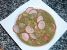 Linsensuppe mit Rippchen und Wurst - Rezept