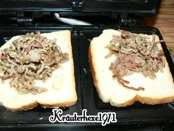 Hackfleischsandwiches - Rezept - Bild Nr. 3