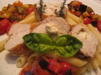 Gefüllte Hähnchenbrust mit Feta - Rezept - Bild Nr. 6