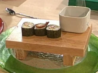 Makirolle mit Ente und Ingwerwurzel á la Kotaska - Rezept