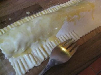 Blätterteigstrudel  mit Schinken - Lauch - Creme - Rezept - Bild Nr. 4