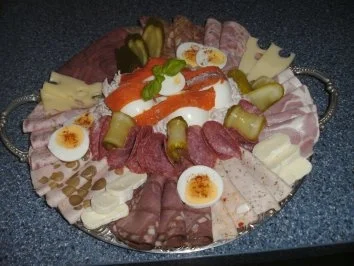 Rezept: Abendbrot mit Schwiegermutter........ Abendbrot mit Schwiegermutter........ - Rezept