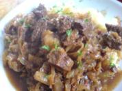 Szegediner Gulasch mit Weißkohl - Rezept