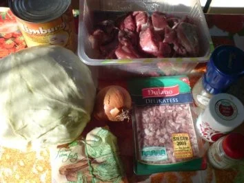 Rezept: Szegediner Gulasch mit Weißkohl Bild Nr. 3 Szegediner Gulasch mit Weißkohl - Rezept - Bild Nr. 3