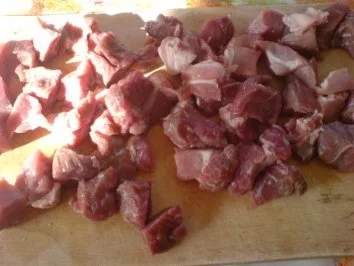 Rezept: Szegediner Gulasch mit Weißkohl Bild Nr. 7 Szegediner Gulasch mit Weißkohl - Rezept - Bild Nr. 7