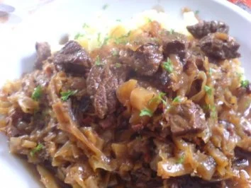 Rezept: Szegediner Gulasch mit Weißkohl Bild Nr. 20 Szegediner Gulasch mit Weißkohl - Rezept - Bild Nr. 20
